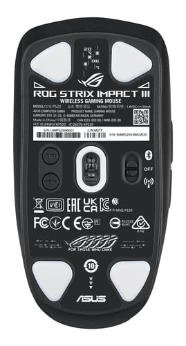 Asus ROG Strix Impact III - Souris PC Asus - Cybertek.fr - 1