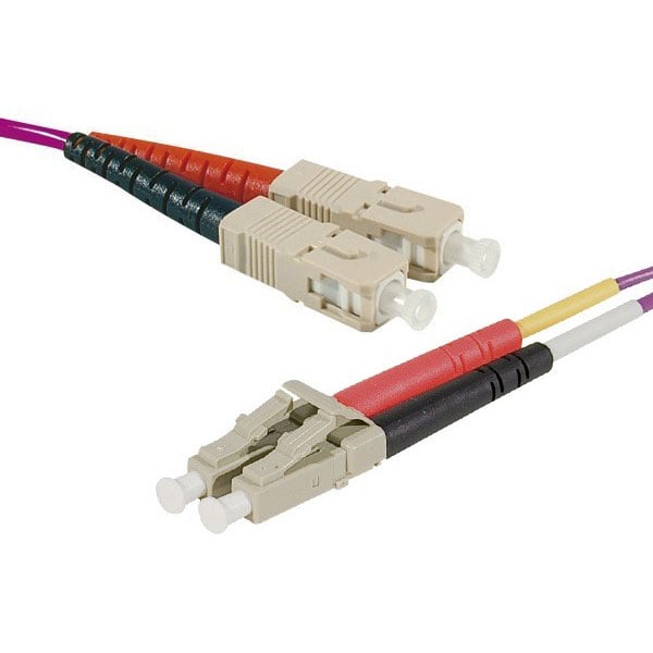 Jarretière optique duplex multimode - Connectique réseau - 0