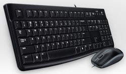 Pack Clavier/Souris Logitech  Classic Desktop MK120 Cybertek