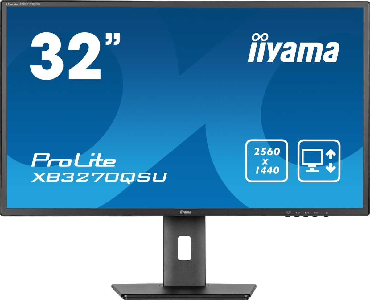 Iiyama 32 pouces  XB3270QSU-B1 - Ecran PC Iiyama - Cybertek.fr - 0