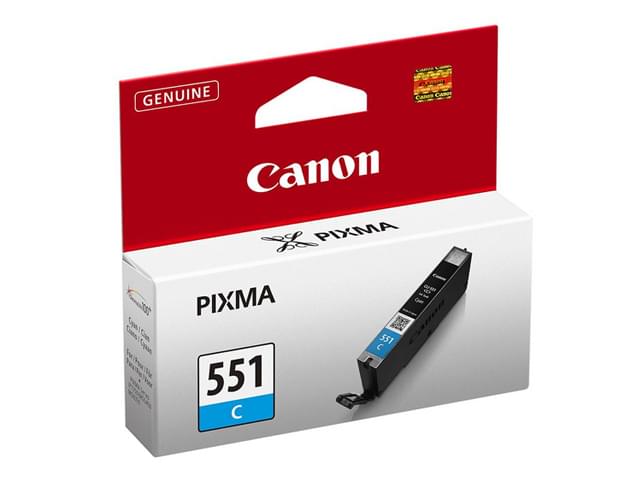 CLI-551 C Cyan - 6509B001 pour imprimante Jet d'encre Canon - 0