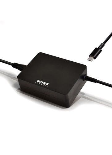 Port Alimentation secteur 90W - USB-C - Noir (900098) - Achat / Vente Chargeur sur Cybertek.fr - 0