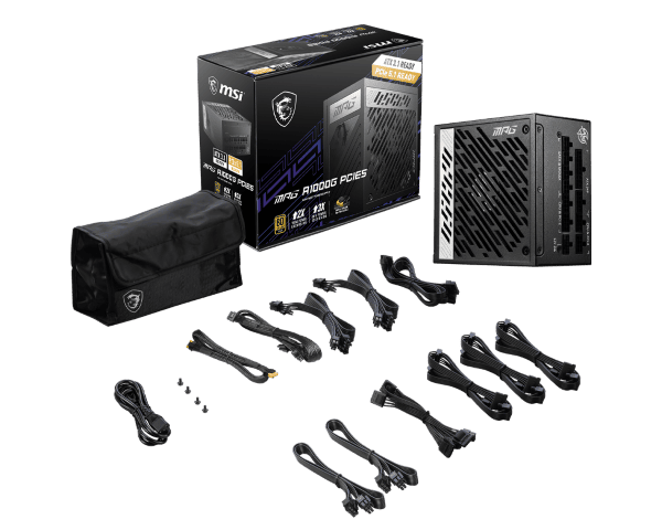 MPG VELOX 100R Noir + MPG A1000GS PCIE5 Noir - Cybertek.fr - 7