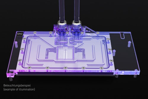 Alphacool Eisblock Aurora Acryl RTX4080 SuprimX with BackP (13527--) - Achat / Vente Accessoires watercooling sur Cybertek.fr - 1