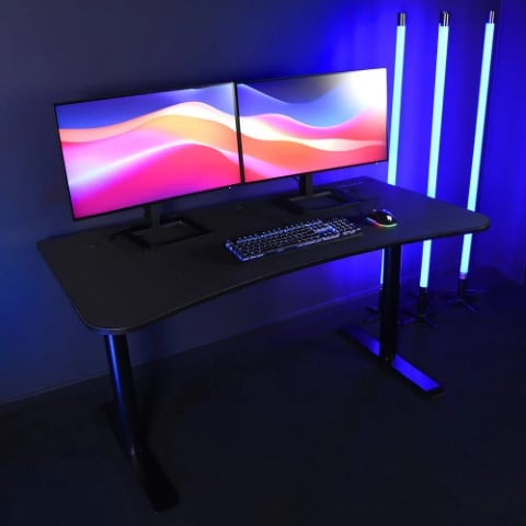 Arozzi Arena Medium - Noir (ARENA-MEDIUM-PBK) - Achat / Vente Bureau sur Cybertek.fr - 4