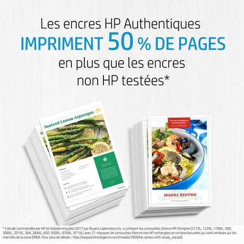Cartouche 912 - Jaune - 3YL79AEBGX pour imprimante  HP - 10