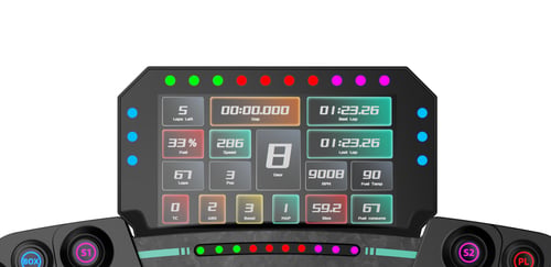 Moza Racing CM2 HD Racing Dash (RS072) - Achat / Vente Accessoires Simracing sur Cybertek.fr - 1