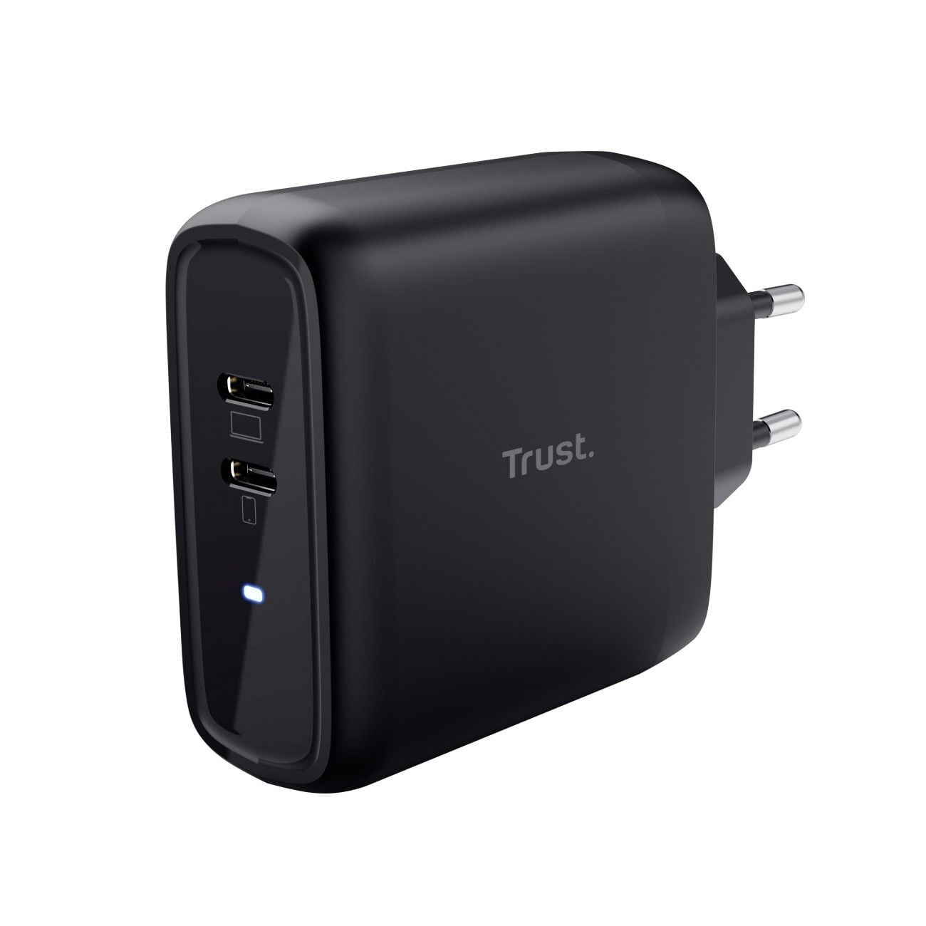 Trust Chargeur universel MAXO 65W - 2 ports USB-C (25380) - Achat / Vente Chargeur sur Cybertek.fr - 2