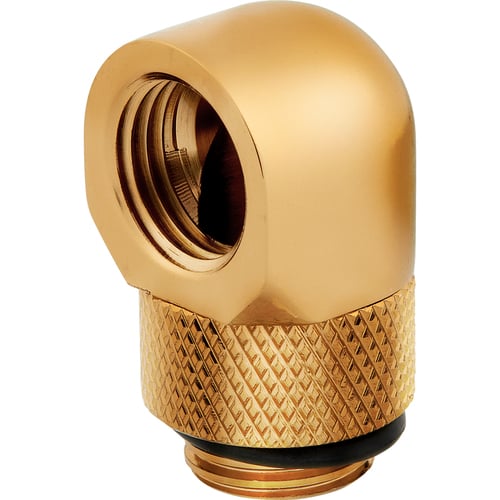 Corsair Pack 2 Fittings Or 90° - Hydro X series XF - 14mm (CX-9055010-WW) - Achat / Vente Accessoires watercooling sur Cybertek.fr - 0