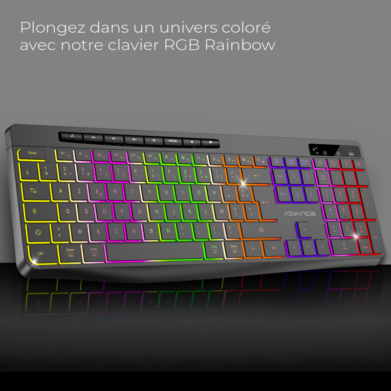 Advance R-Type Wireless - Clavier PC Advance - Cybertek.fr - 2