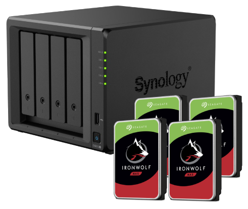 Synology DS925+ - 4 Baies avec 4 disques de 12To IronWolf - Serveur NAS - 0