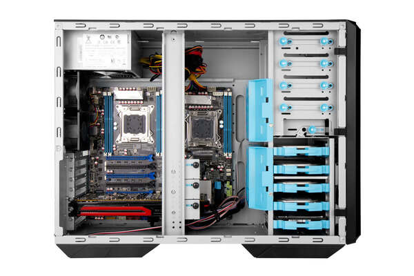 In Win Cage pour Alim Redondante 1200W (3RAMAP030501 / 3RAMAP027201) - Achat / Vente Alimentation sur Cybertek.fr - 2