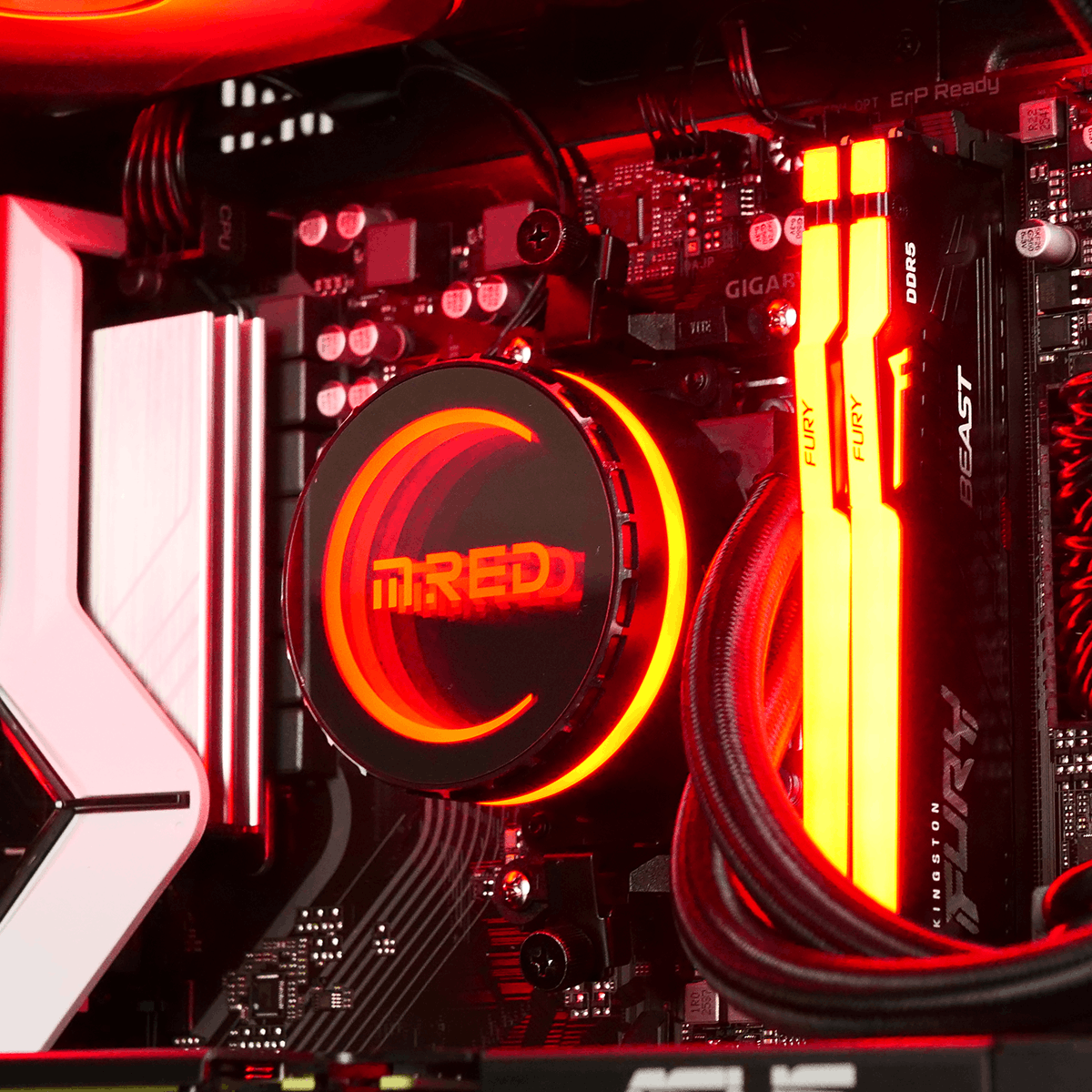 Cybertek CRIMSON - R7-8700F/9060XT-16Go/32Go/1To (PCG-10603083) - Achat / Vente PC Fixe sur Cybertek.fr - 2
