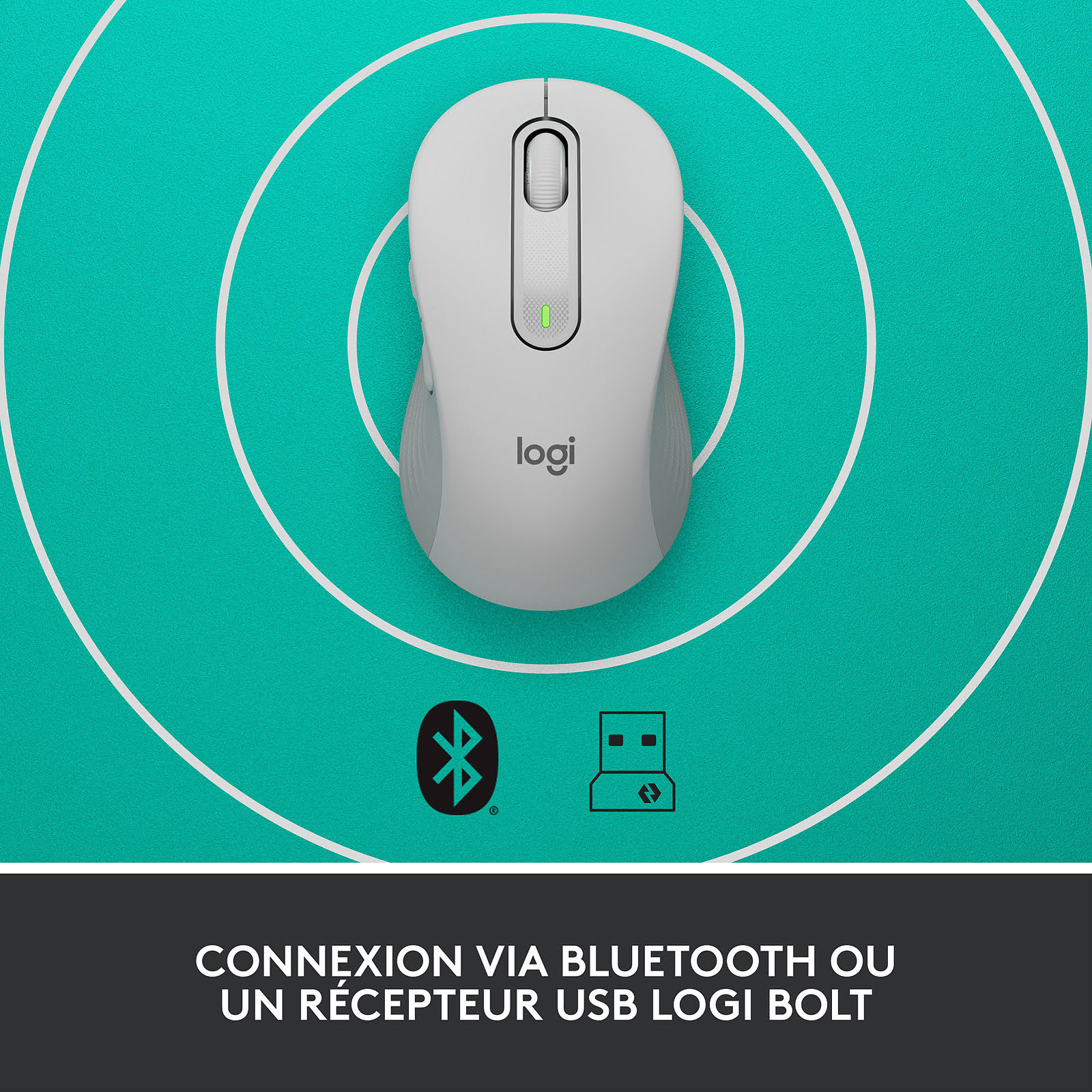 Logitech Signature M650 - Souris PC Logitech - Cybertek.fr - 1
