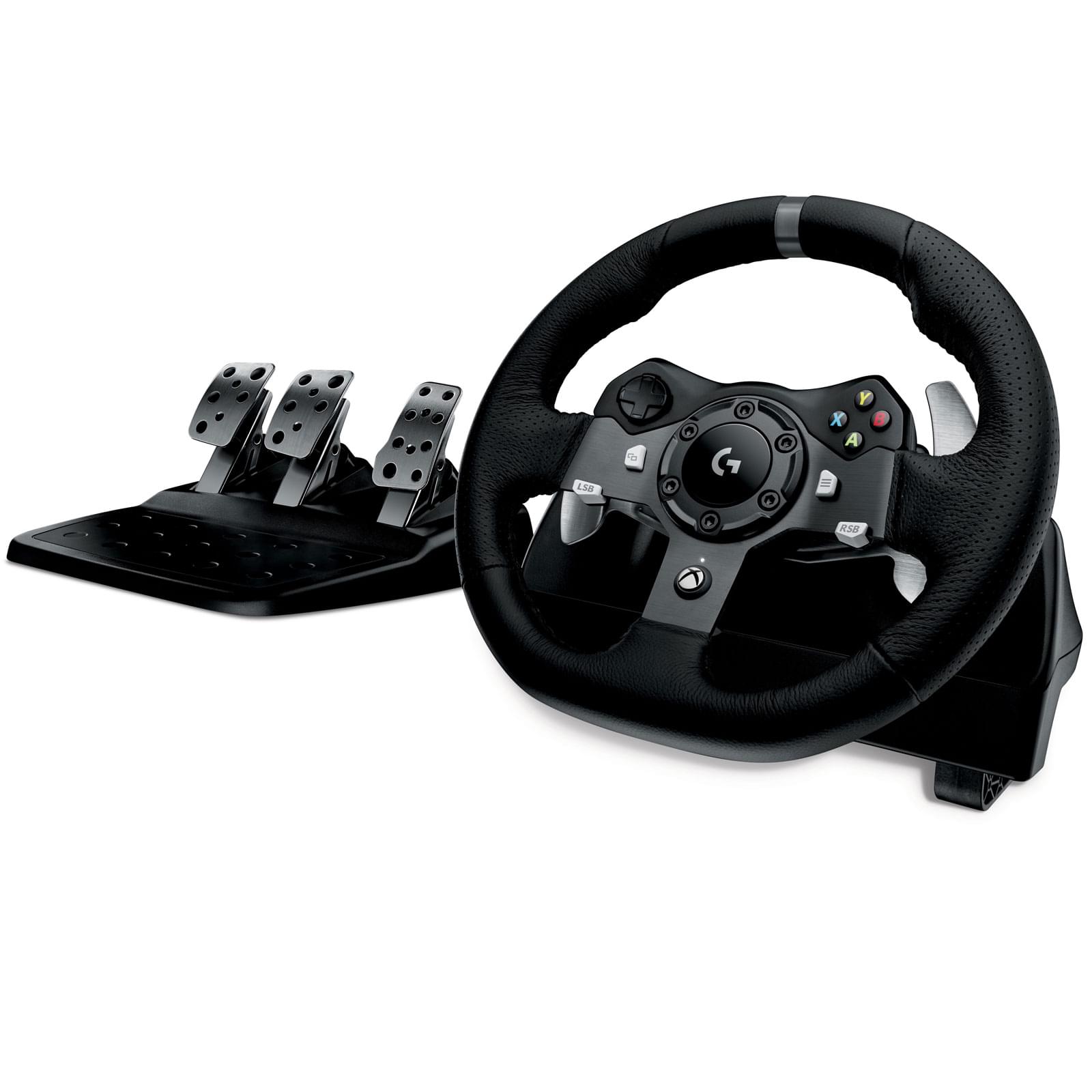 Logitech G920 - Driving Force - Xbox One & PC (941-000123) - Achat / Vente Volant PC sur Cybertek.fr - 0