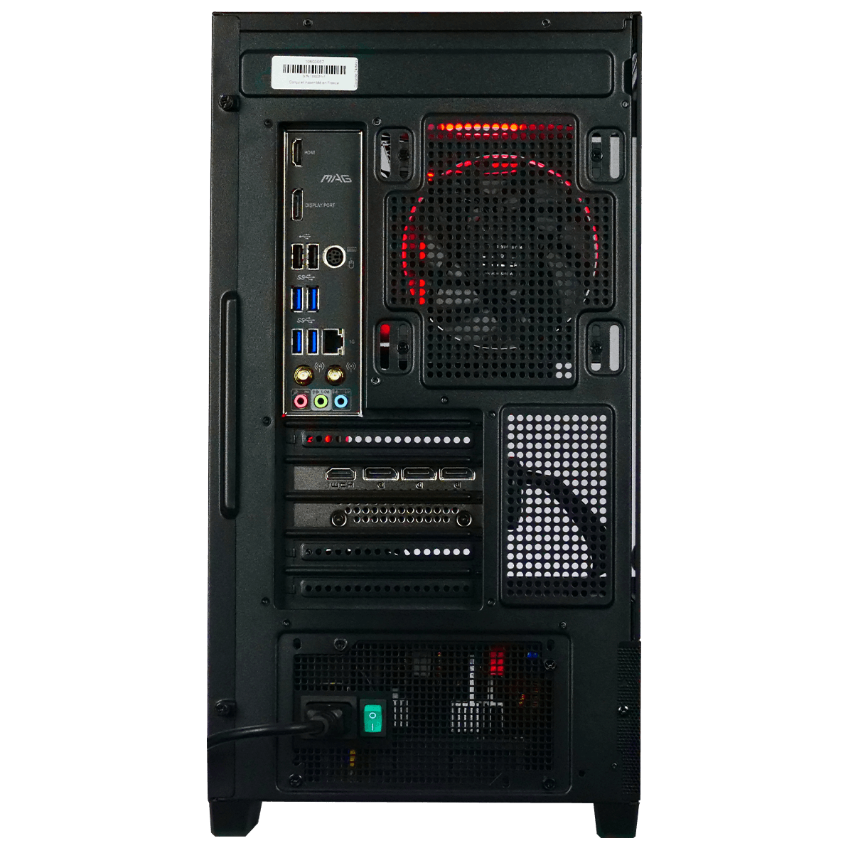 Cybertek ARES - R7-5700X/5060Ti-8Go/32Go/1To (PCG-10603057) - Achat / Vente PC Fixe sur Cybertek.fr - 5