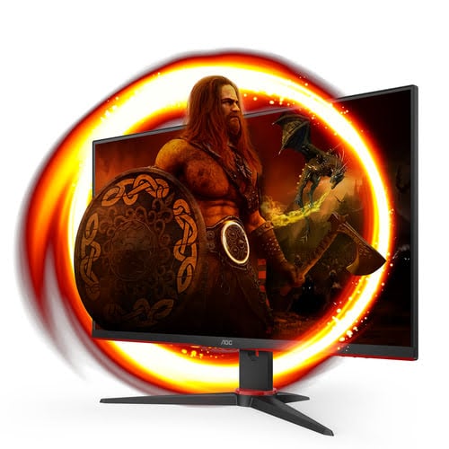 AOC 24 pouces  24G2ZE/BK-TBE - Ecran PC AOC - Cybertek.fr - 0