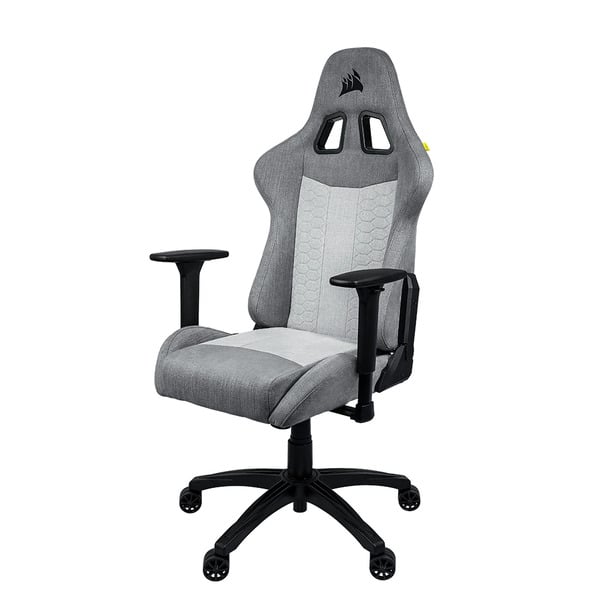 Corsair TC100 RELAXED Fabric Tissu/Argent/Gris/2D Gris - Siège PC - 1