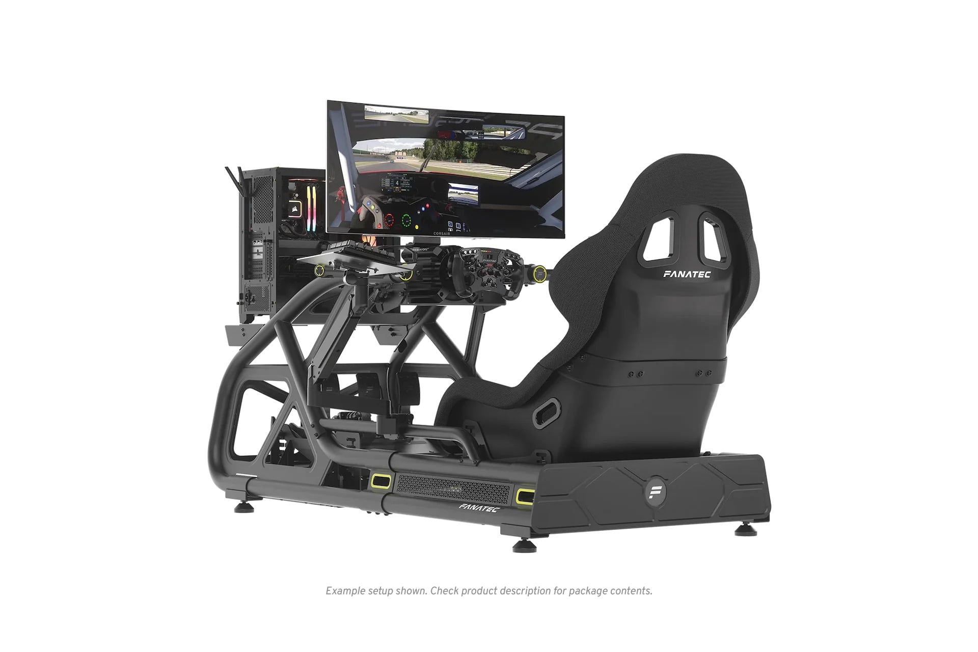 Fanatec ClubSport GT Cockpit - Noir - Cockpit (CRD-8700001-WW / CRD-8700002-WW / CRD-9010003-WW) - Achat / Vente Chassis Simracing sur Cybertek.fr - 0