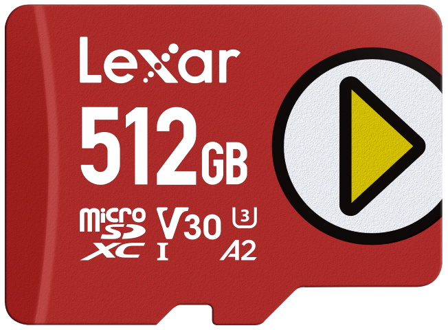 Lexar MicroSDXC 512G Class10 U3 V30 A2 - Carte mémoire Lexar - 0