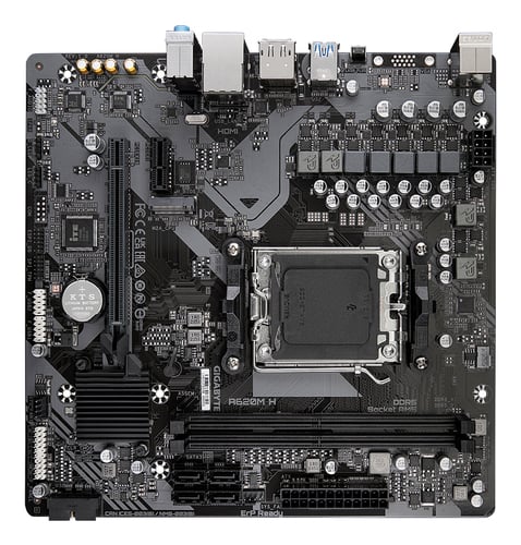 Gigabyte A620M H Micro-ATX  - Carte mère Gigabyte - Cybertek.fr - 3