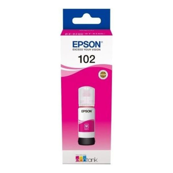Cartouche D'encre Magenta Ecotank 102 - T03R3 pour imprimante Jet d'encre Epson - 0
