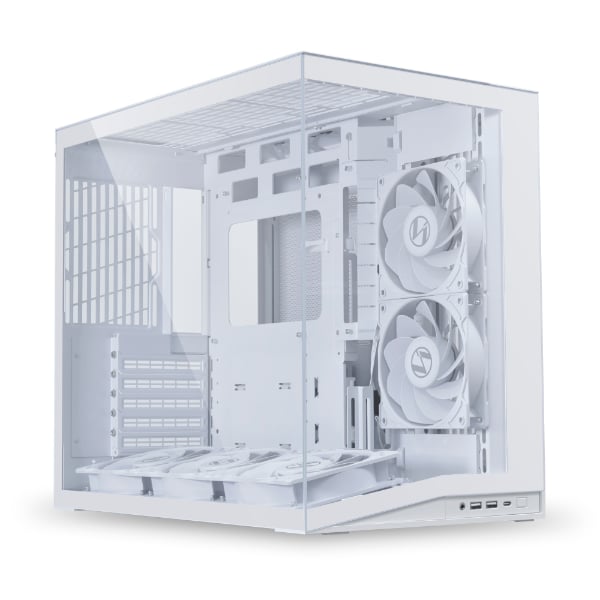 Lian-Li O11D Mini V2 Blanc Blanc - Boîtier PC Lian-Li - 2