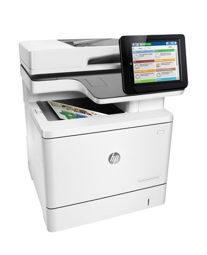 Imprimante multifonction HP Color LaserJet Enterprise MFP M577dn - Blanc - 5