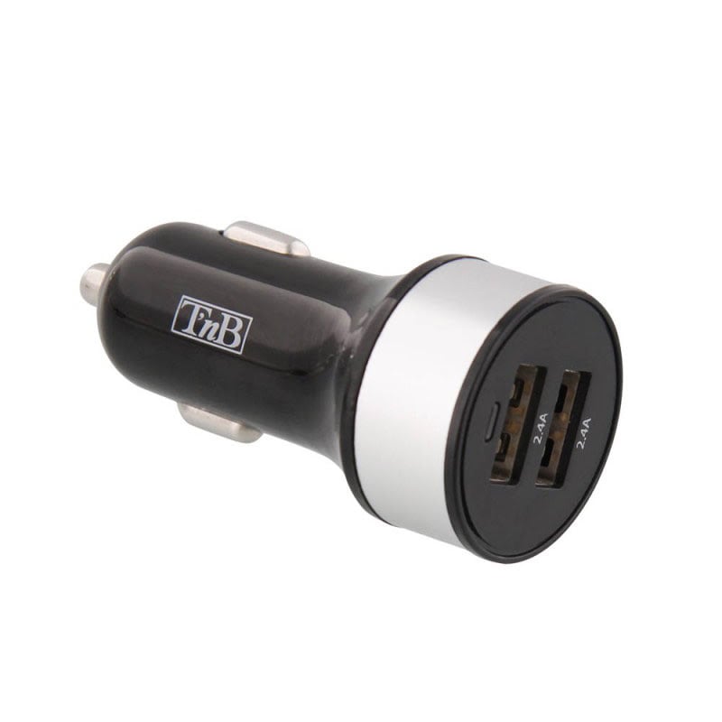 T'nB Chargeur allume-cigare 24W - 2 ports (ACGPCAR48) - Achat / Vente Chargeur sur Cybertek.fr - 0
