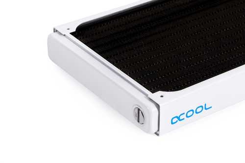 Alphacool NexXxoS ST30 240mm Radiator V.2 - Blanc  (18648) - Achat / Vente Accessoires watercooling sur Cybertek.fr - 5