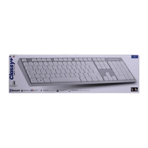 T'nB Clavier rechargeable KBWBTGR-Sans fil - Clavier PC T'nB - 1