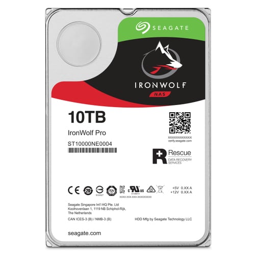 Seagate ST10000NT001  7200 Tr/min - Disque dur 3.5" interne - 3