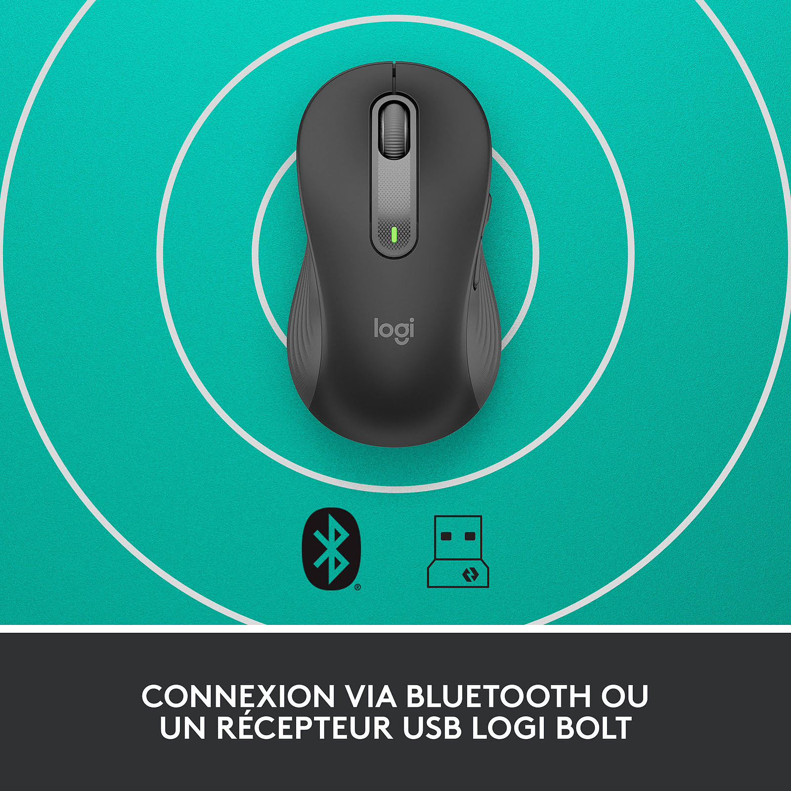 Logitech Signature M650 L Gaucher - Souris PC Logitech - 1