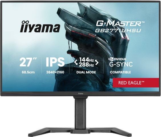 Iiyama 27 pouces  GB2771UHSU-B1 - Ecran PC Iiyama - Cybertek.fr - 0