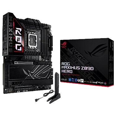 Asus ROG MAXIMUS Z890 HERO ATX  - Carte mère Asus - Cybertek.fr - 0