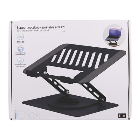 iClick Support notebook - Gris - Accessoire PC portable T'nB - 2