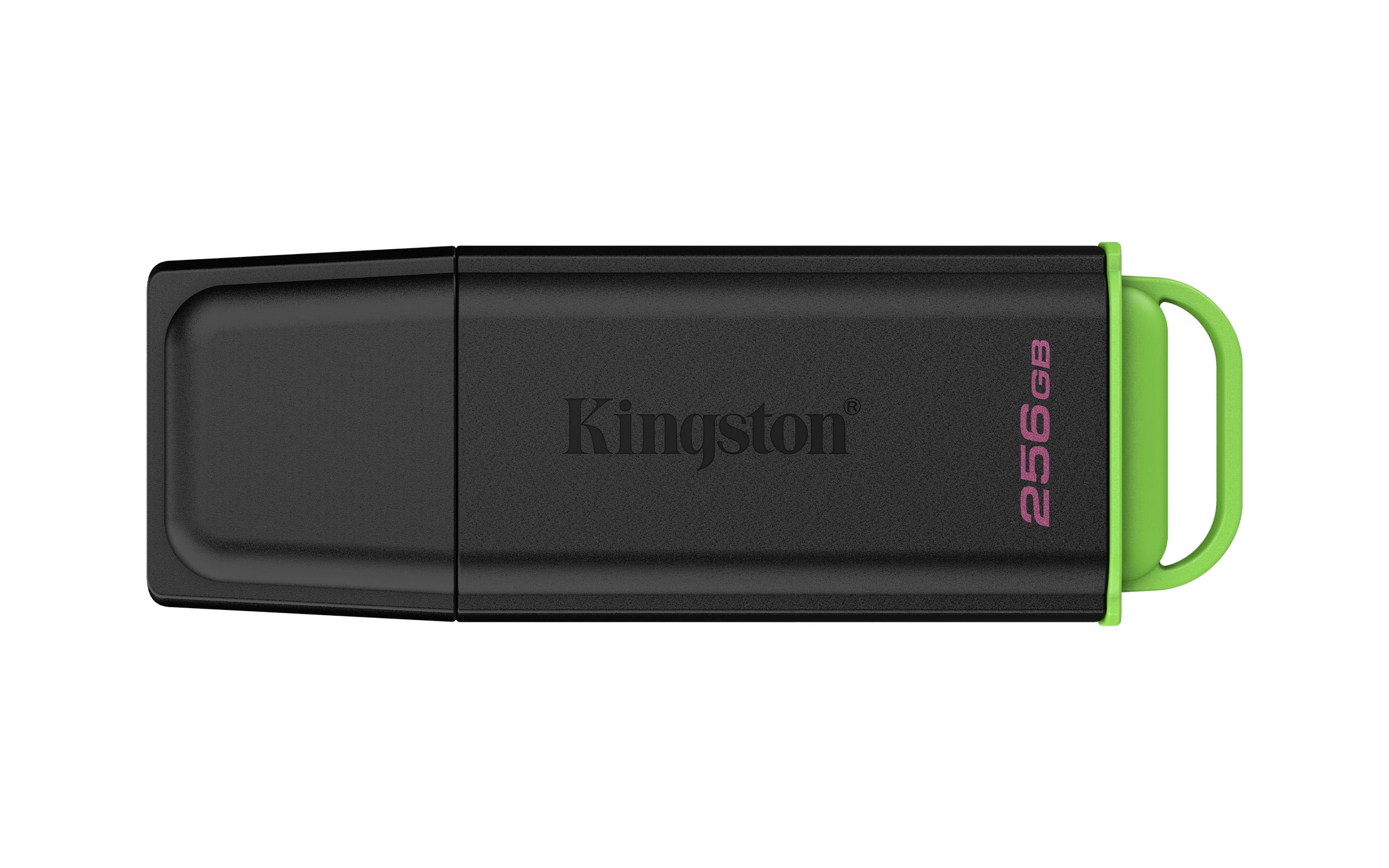 Kingston - USB 3.2 Gen 1 256GB Black/Green - Clé USB Kingston - 3