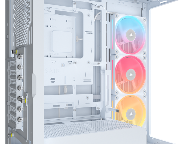 Corsair Frame 4500X LX-R RGB Link Blanc-MT/SansAlim/E-ATX Blanc - Boîtier PC - 6