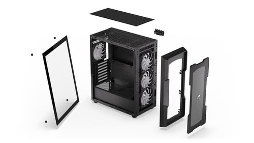 ENDORFY  Regnum 400 ARGB Noir Noir - Boîtier PC ENDORFY  - 9