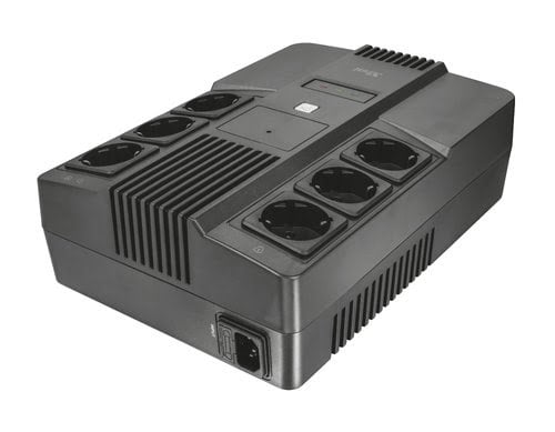 MAXXON 800 VA - 6 prises - Onduleur Trust - Cybertek.fr - 0