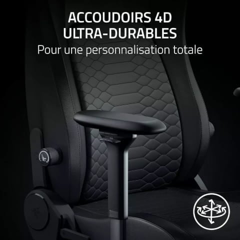 Razer Iskur V2 NewGen Noir - Siège PC - Cybertek.fr - 5