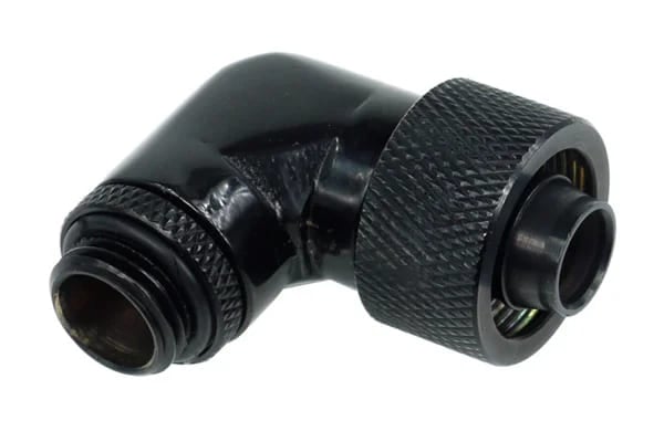 Alphacool HF 16/10 screw-on nozzle 90° rotatable G1/4 Black (17081) - Achat / Vente Accessoires watercooling sur Cybertek.fr - 1