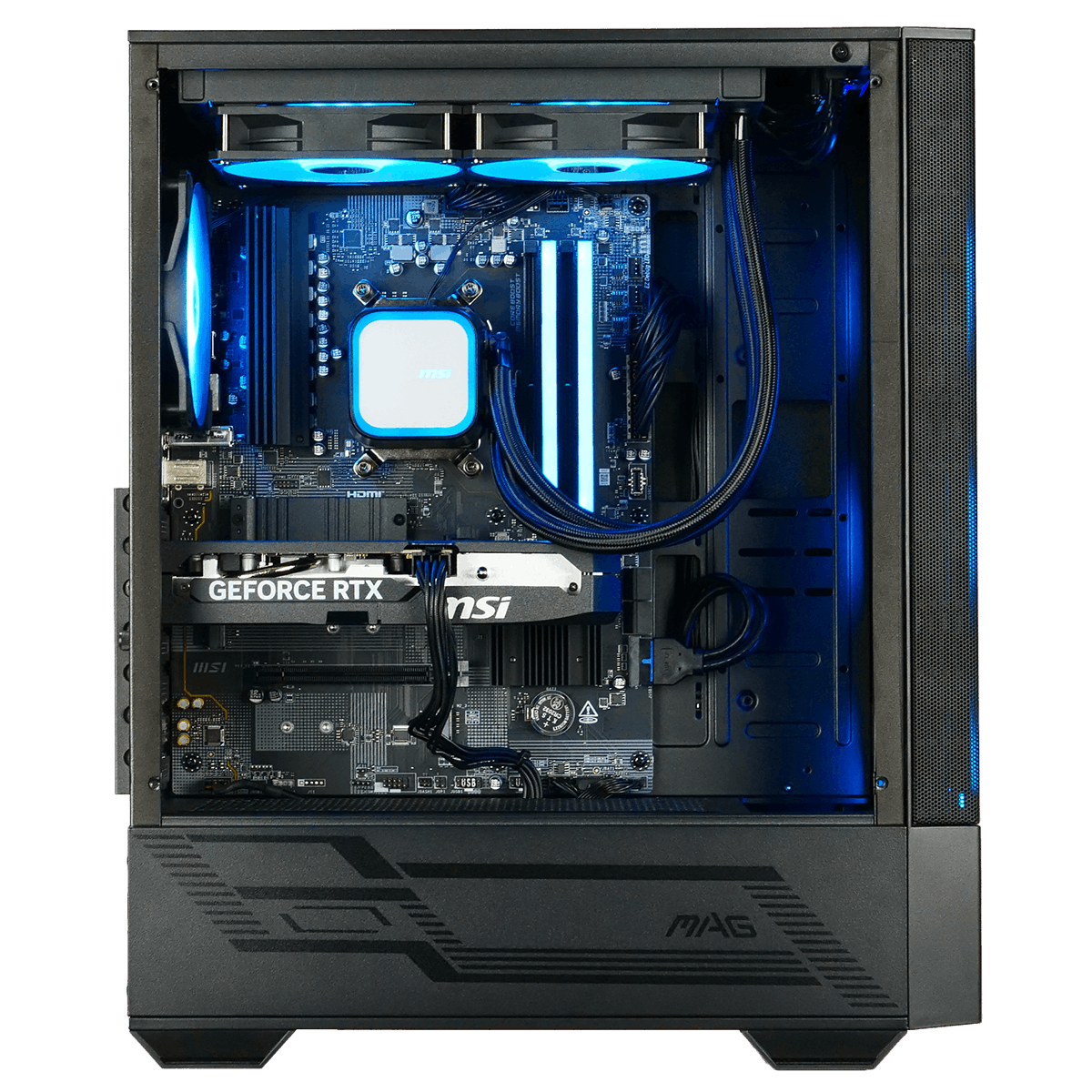 Cybertek AQUAFORGE - R5-8400F /5060Ti-8Go/16Go/1To (PCG-10603095) - Achat / Vente PC Fixe sur Cybertek.fr - 1