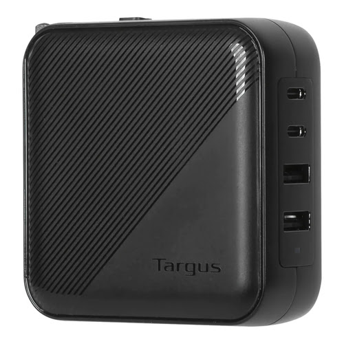 Targus Chargeur mural PowerElite GaN 100W - 4 ports (APA109GL) - Achat / Vente Chargeur sur Cybertek.fr - 0