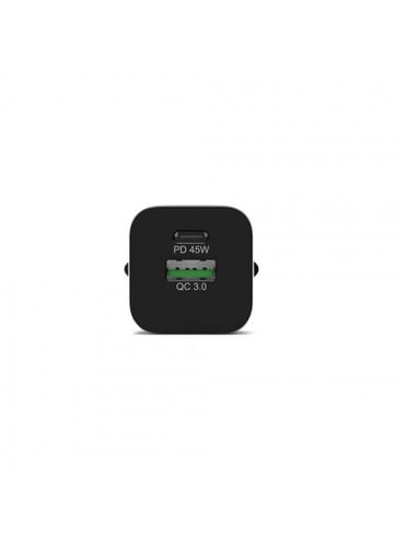 Port Chargeur mural GaN 45W - 2 ports + Câble USB-C 2m (900105-EU) - Achat / Vente Chargeur sur Cybertek.fr - 3