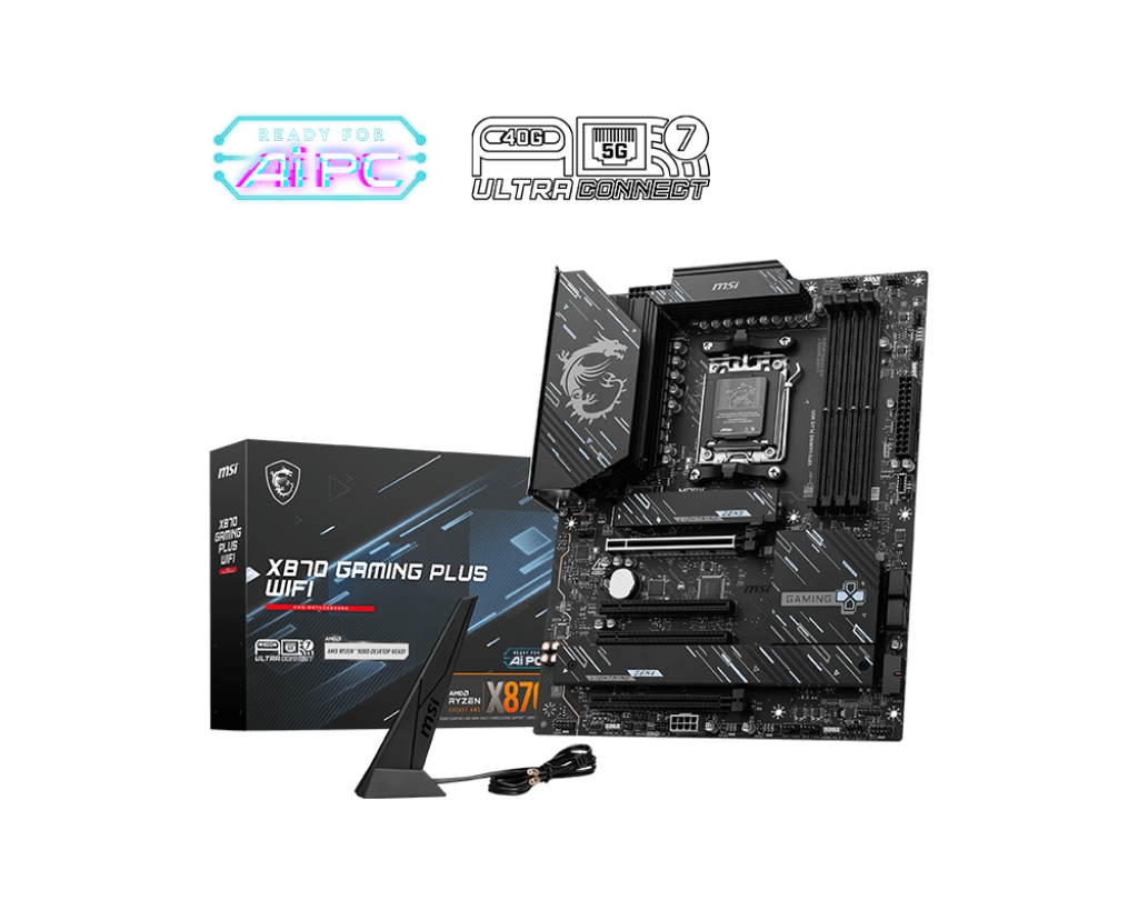 MSI X870 GAMING PLUS WIFI OEM-Seconde Vie-Etat Satisf. ATX  - Carte mère - 0