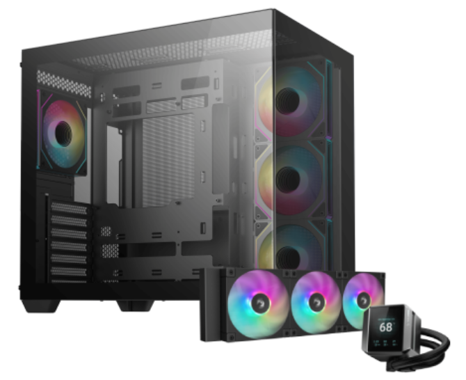 CG530 4F Noir - MT + MYSTIQUE 360 ARGB Noir - Cybertek.fr - 0