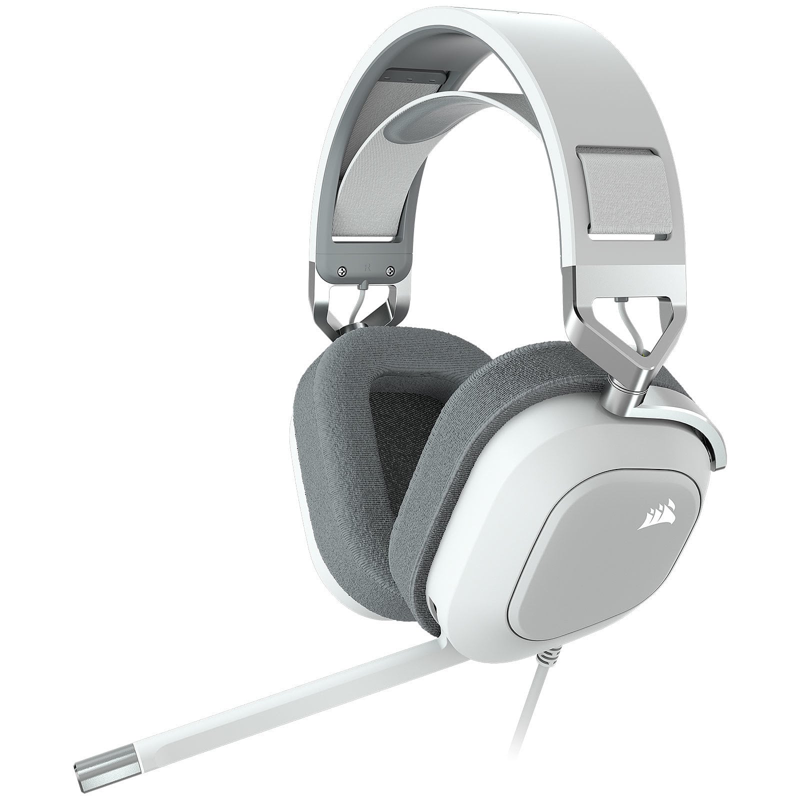 Corsair HS80 RGB USB 7.1 Surround Blanc - Micro-casque - 0