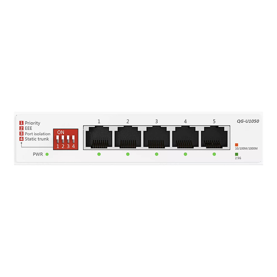 Switch Asus QG-U1050 - 5 ports 2,5G non géré - Cybertek.fr - 0