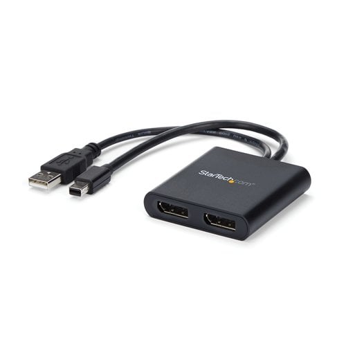 MST Hub - mDP to 2x DisplayPort - Connectique TV/Hifi/Video - 0